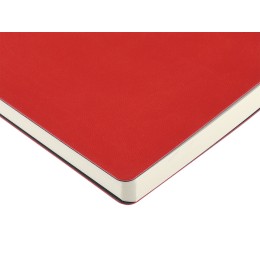 Ежедневник недатированный на спирали А5 "Agenda", красный (Р)