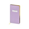 Еженедельник недатированный А6 "Zefir"с нашивкой, сиреневый
