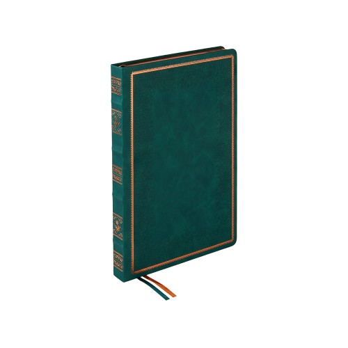 Ежедневник недатированный А4 "Royal", зеленый с бронзовым срезом