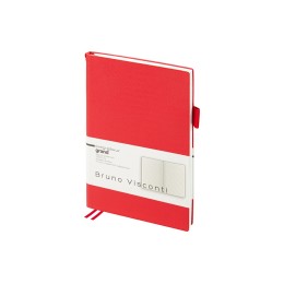 Ежедневник недатированный А5 "Grand", красный