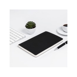 Ежедневник А5 недатированный «Megapolis Velvet Flex», черный