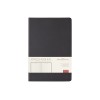 Ежедневник недатированный А5 "Megapolis Nappa", черный