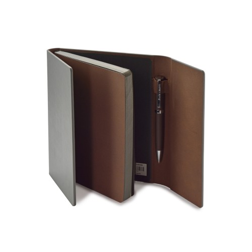 Ежедневник недатированный с магнитным клапаном, А5 "WALTZ", темно-серый