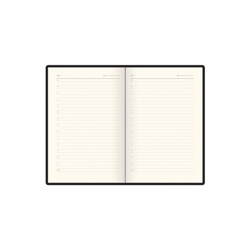 Ежедневник недатированный А5 «Boston», темно-синий (голубой обрез)