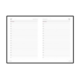 Ежедневник недатированный А6+ «Velvet», зефирный мятный