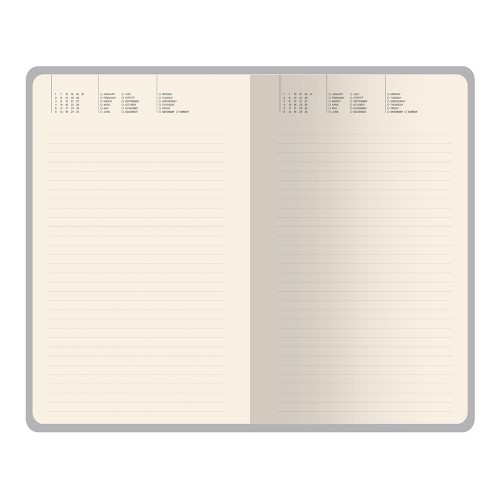 Ежедневник недатированный А5 "Valencia", темно-синий