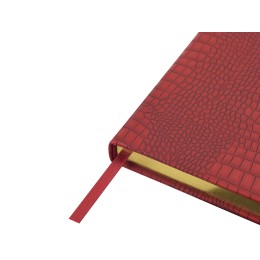 Ежедневник недатированный А5 "Amazonia", бордовый с золотым обрезом