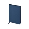 Ежедневник А5 "Megapolis Color New" soft-touch, темно-синий