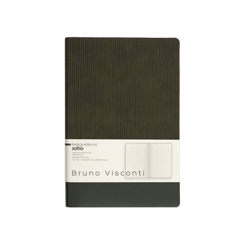 Ежедневник недатированный А5 "Soho", зеленый