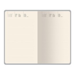 Ежедневник недатированный А5 "Black" с нашивкой, черный