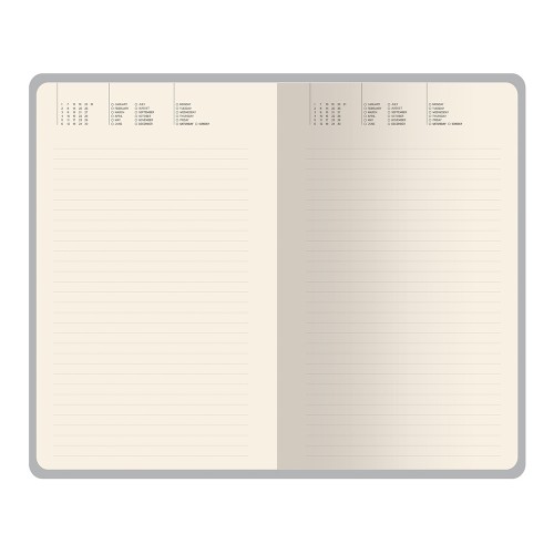 Ежедневник недатированный А5 "Black" с нашивкой, черный