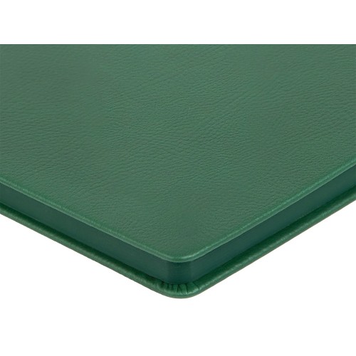 Ежедневник недатированный А5 "Megapolis Nappa", зеленый