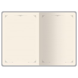 Ежедневник недатированный А4 "Royal", черный с бронзовым срезом