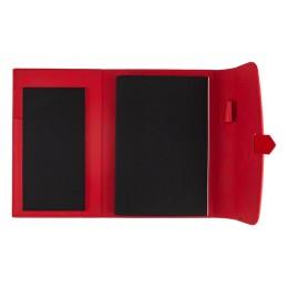 Ежедневник недатированный А5 "Senate" с магнитным клапаном, красный