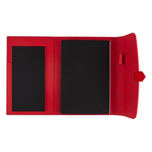 Ежедневник недатированный А5 "Senate" с магнитным клапаном, красный