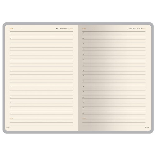 Ежедневник А5 недатированный «Prestige», коричневый