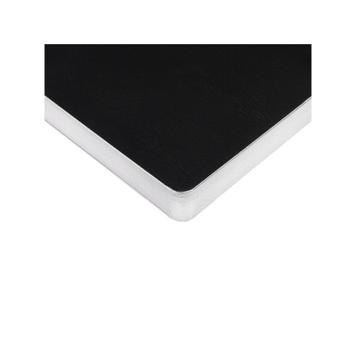 Ежедневник недатированный А5 "Megapolis Nebraska Flex", черный с серебристым обрезом