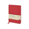 Ежедневник недатированный А5 "Megapolis Nappa Flex", красный