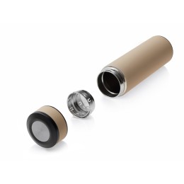 Термос «Confident» с покрытием soft-touch 420мл, бежевый