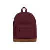 Рюкзак Shammy с эко-замшей для ноутбука 15", бордовый
