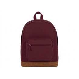 Рюкзак Shammy с эко-замшей для ноутбука 15", бордовый