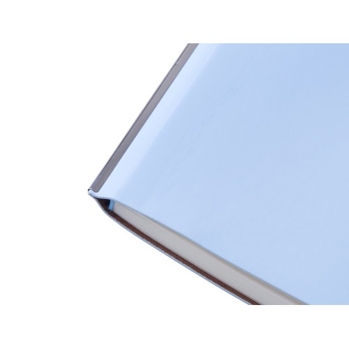 Блокнот А5 "Scribe", гибкая обложка, 96 листов 80 гр/м2, голубой