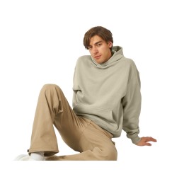 Толстовка с капюшоном оверсайз «Berlin» унисекс, оливковый