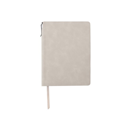 Блокнот А5 "Notepeno Max", 96 листов 80 гр/м2 белой FSC бумаги, бежевый