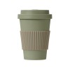 Термокружка "Muffin" из натуральных волокон, оливковый