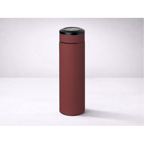 Термос «Confident» с покрытием soft-touch 420мл, бургунди