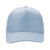 Бейсболка "Poly" 5-ти панельная 120гр, небесно-голубой