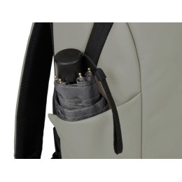 Рюкзак Sofit для ноутбука из экокожи, оливковый