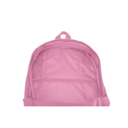 Рюкзак Shammy с эко-замшей для ноутбука 15", пыльно-розовый