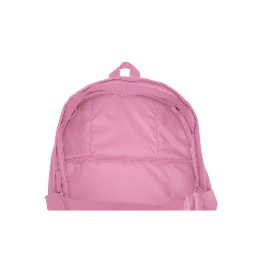 Рюкзак Shammy с эко-замшей для ноутбука 15", пыльно-розовый