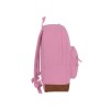 Рюкзак Shammy с эко-замшей для ноутбука 15", пыльно-розовый