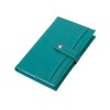 Блокнот-кошелек с сменным блоком А6 "Wall Street", 64 листа, бирюзовый