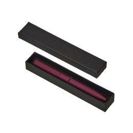 Шариковая металлическая ручка "Minimalist" софт-тач, бургунди