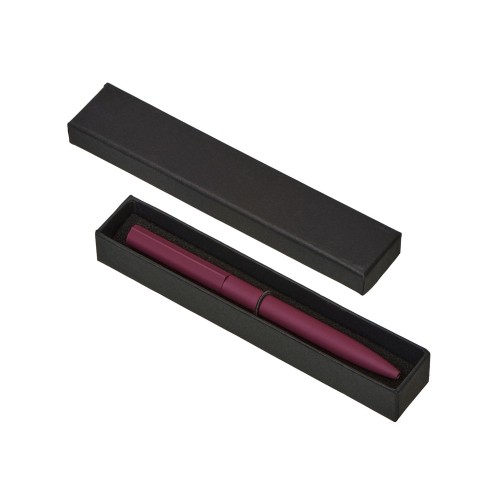 Шариковая металлическая ручка "Minimalist" софт-тач, бургунди