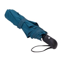 Зонт-полуавтомат Roof с куполом из переработанного пластика, морская волна 3025C