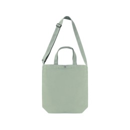 Сумка Helfer из хлопка на кнопке с регулирующейся лямкой, оливковый