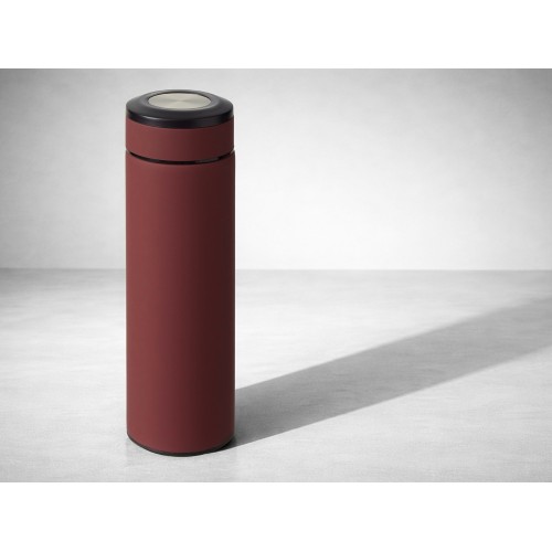 Термос «Confident» с покрытием soft-touch 420мл, бургунди