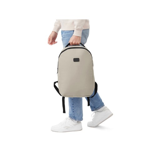 Рюкзак Sofit для ноутбука из экокожи, оливковый