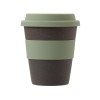 Стакан с силиконовой крышкой "Cafe", olive