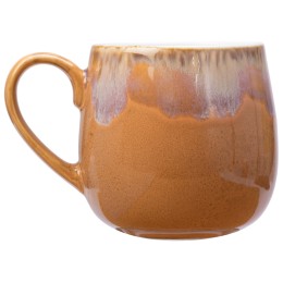 Кружка с вулканическим эффектом по краю Etna, 440 мл, персик