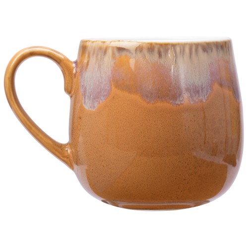 Кружка с вулканическим эффектом по краю Etna, 440 мл, персик