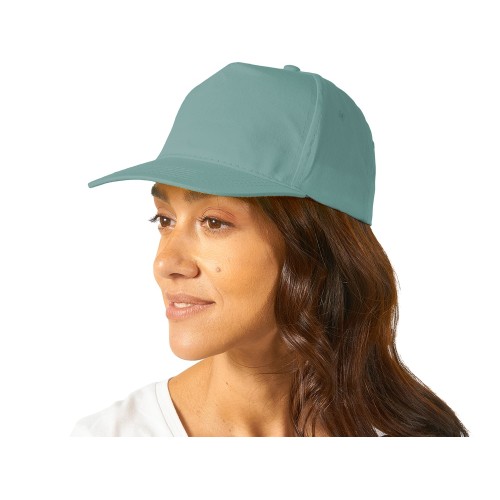 Бейсболка "Memphis" 5-ти панельная 165 гр, припылено-бирюзовый