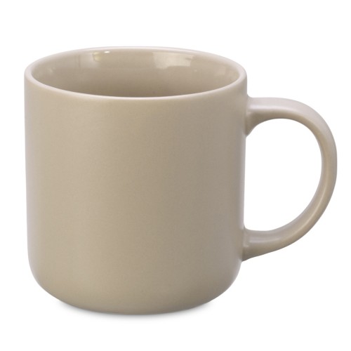 Кружка матовая Rita, 410мл, бежевый