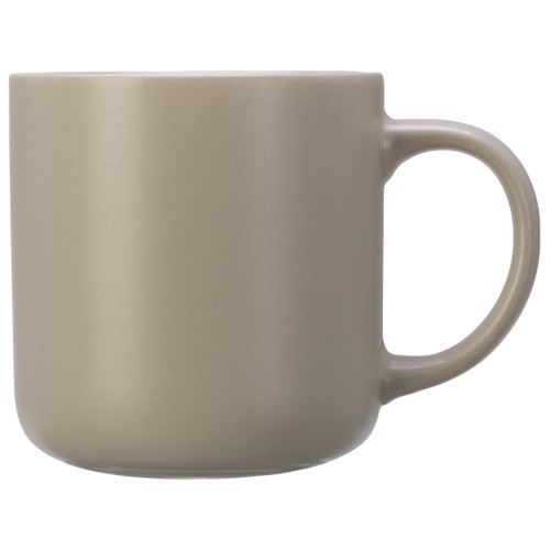 Кружка матовая Rita, 410мл, бежевый