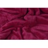 Плед мягкий флисовый Fancy, бордовый