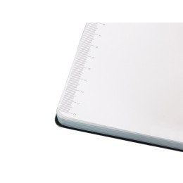 Блокнот А5 "Notepeno Max", 96 листов 80 гр/м2 белой FSC бумаги, цвет морской волны